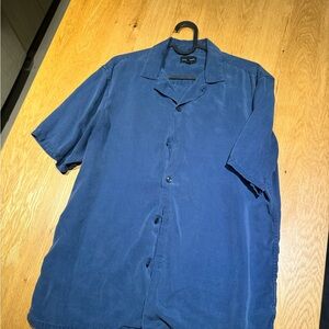 Men’s Club Monaco Camp-collar shirt
